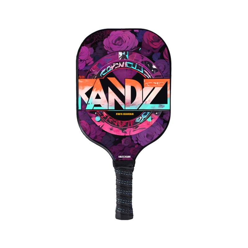 PK-B008 Rose (glass fiber) -1 racket